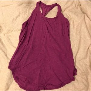 Lululemon yogi racer tank size 8